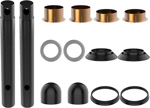 Golf Cart King Pin and Bushing Kit replaces OEM Yamaha J38-23516-00, J382351600