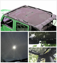SunShade Top Cover - UV Protection for Jeep Wrangler 2007-2017 JK JKU 4DR Door