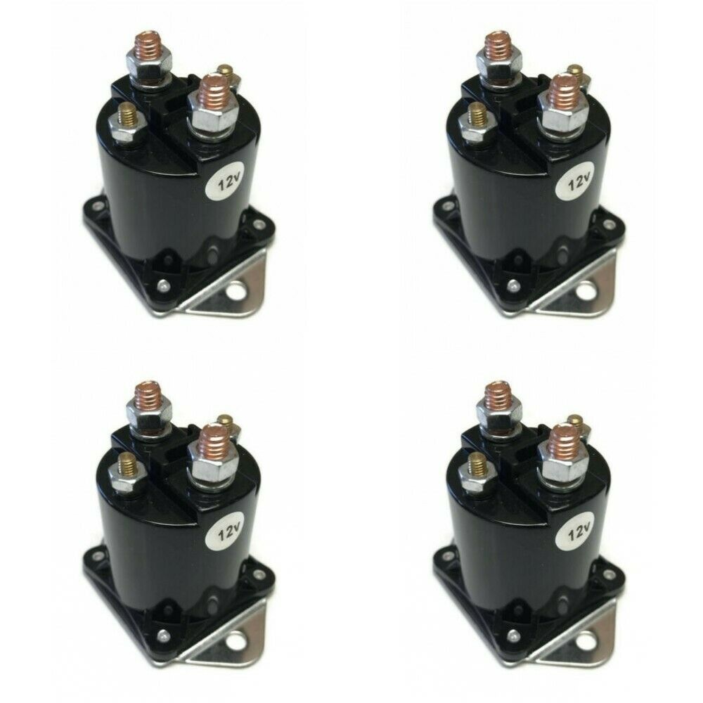 (2) 12V Solenoid Switch 1013609 for 1984-Up Club Car DS, Precedent Gas Golf Cart