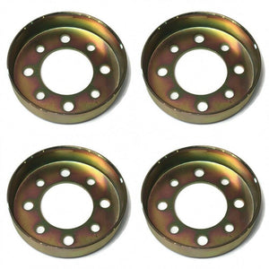 (4) Zinc 4 Inch Brake Drum for Tecumseh Briggs Stratton DuroMax Predator Engine