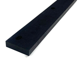 43.5 x 2 x 1/2" Poly Cutting Edge Scraper Bar (Heavy Duty) for Snowblower Blade