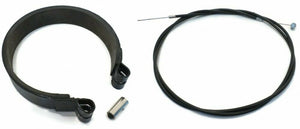 4" BRAKE BAND & CABLE Kit for Go Kart Cart Car Mini Bike ATV Quad Four Wheeler