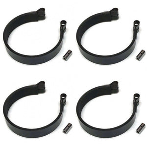 (4) 4 3/16" BRAKE BAND & PIN for Go Kart Cart Mini Bike ATV Quad Four Wheeler