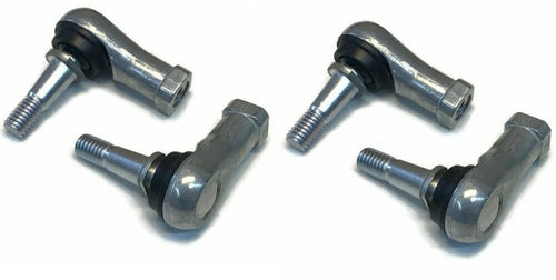 (4) Left & Right Hand Thread Tie Rod Ends fits EZGO 2001 & Up Gas Elec Golf Cart