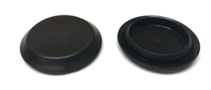 (4) 1-1/4 Inch Black Plastic FLUSH MOUNT HOLE PLUG - Sheet Metal Auto Body Panel