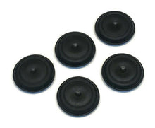 (5) 1" Inch Rubber Snap-In FLUSH MOUNT HOLE PLUG for Sheet Metal Fit Fender