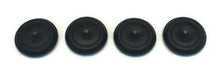 (4) 1" Inch Rubber Snap-In FLUSH MOUNT HOLE PLUG for Sheet Metal Fit Fender