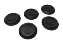 (5) 1" Inch Black Plastic FLUSH MOUNT HOLE PLUG for Sheet Metal Auto Body Panel