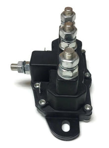 12 Volt Winch Motor Contactor Reversing Solenoid Relay - 6 Terminal Continuous