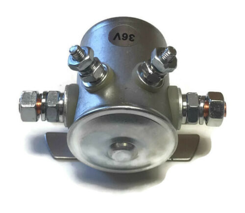 36V Solenoid replaces Karrior 704-00, Legend 645933, Melex 300668 - 4 Terminal