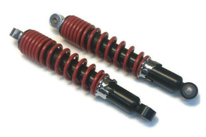 (2) 12" Mechanical Shock Absorber 10mm 3/8" ID - Go Kart Cart Minibike Mini Bike