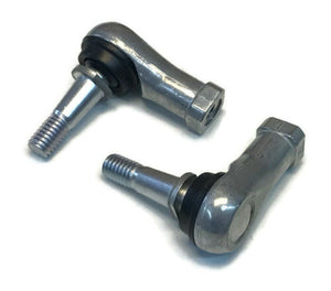 (4) Left & Right Hand Thread Tie Rod Ends fits EZGO 2001 & Up Gas Elec Golf Cart