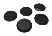 (5) 1-1/4 Inch Black Plastic FLUSH MOUNT HOLE PLUG - Sheet Metal Auto Body Panel