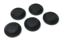 (5) 9/16" Inch Black Plastic FLUSH MOUNT HOLE PLUG - Sheet Metal Auto Body Panel
