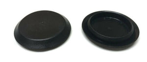 (5) 1-1/4 Inch Black Plastic FLUSH MOUNT HOLE PLUG - Sheet Metal Auto Body Panel