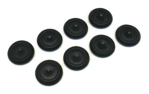 (8) Rubber Body Floor Pan DRAIN PLUGS for 1987-1995 Jeep Wrangler YJ - All Trim Levels