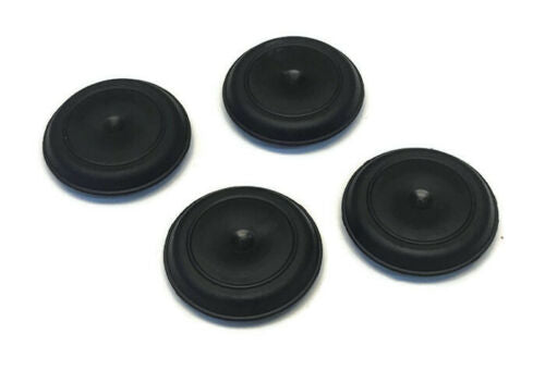 (4) Rubber Body Floor Pan DRAIN PLUGS for 1987-1995 Jeep Wrangler YJ - All Trim Levels