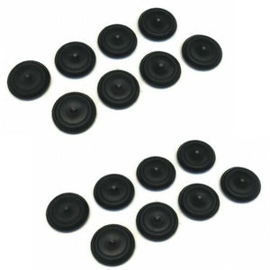 16 Rubber Body Floor DRAIN PLUGS for Jeep CJ5 CJ7 CJ8 Scrambler Wrangler YJ Cherokee XJ
