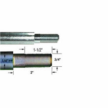 Go Kart Live Rear Axle 1" x 40" Solid Steel 3/4" Step Down for Cart Drift Trike