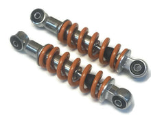 (2) 195mm Length 8mm ID Adjustable Shock Go Kart Cart Go-Cart Minibike Mini Bike