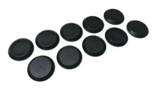 (10) 1-1/4" Inch Black Plastic FLUSH MOUNT HOLE PLUG Sheet Metal Auto Body Panel