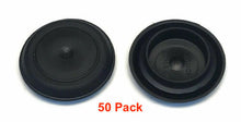 (50) 1" Inch Rubber Snap-In FLUSH MOUNT HOLE PLUG for Sheet Metal Fit Fender